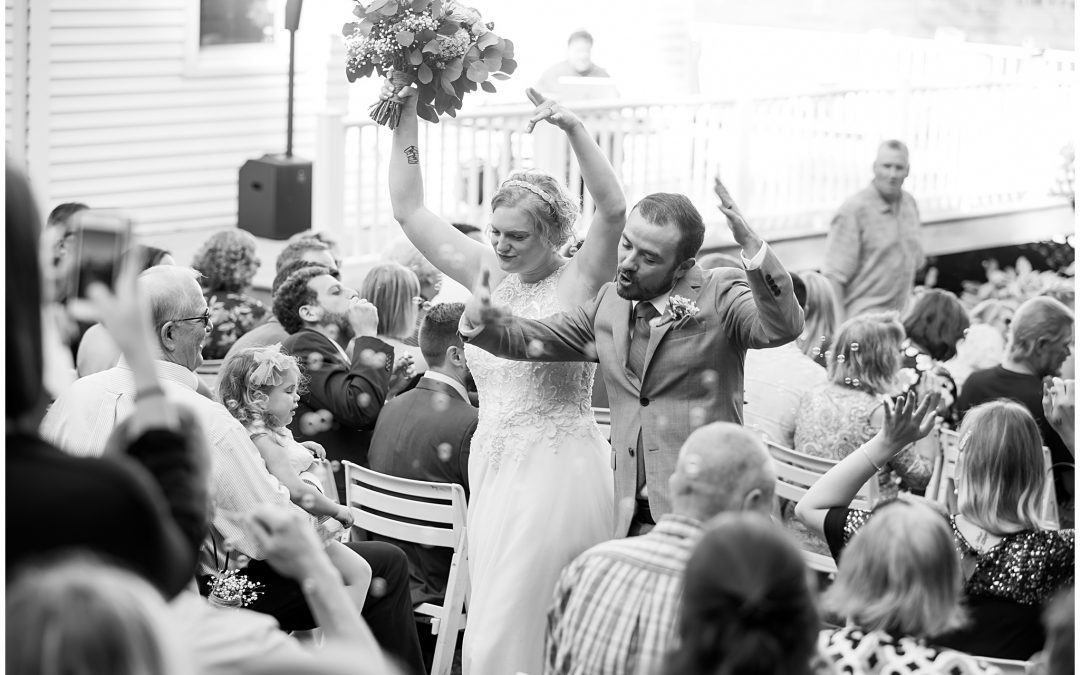 Rustic Backyard Wedding | Houston, MN