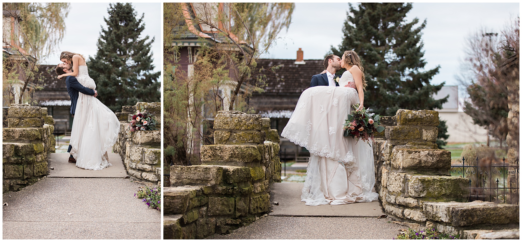 Little Log House Pioneer Village Wedding