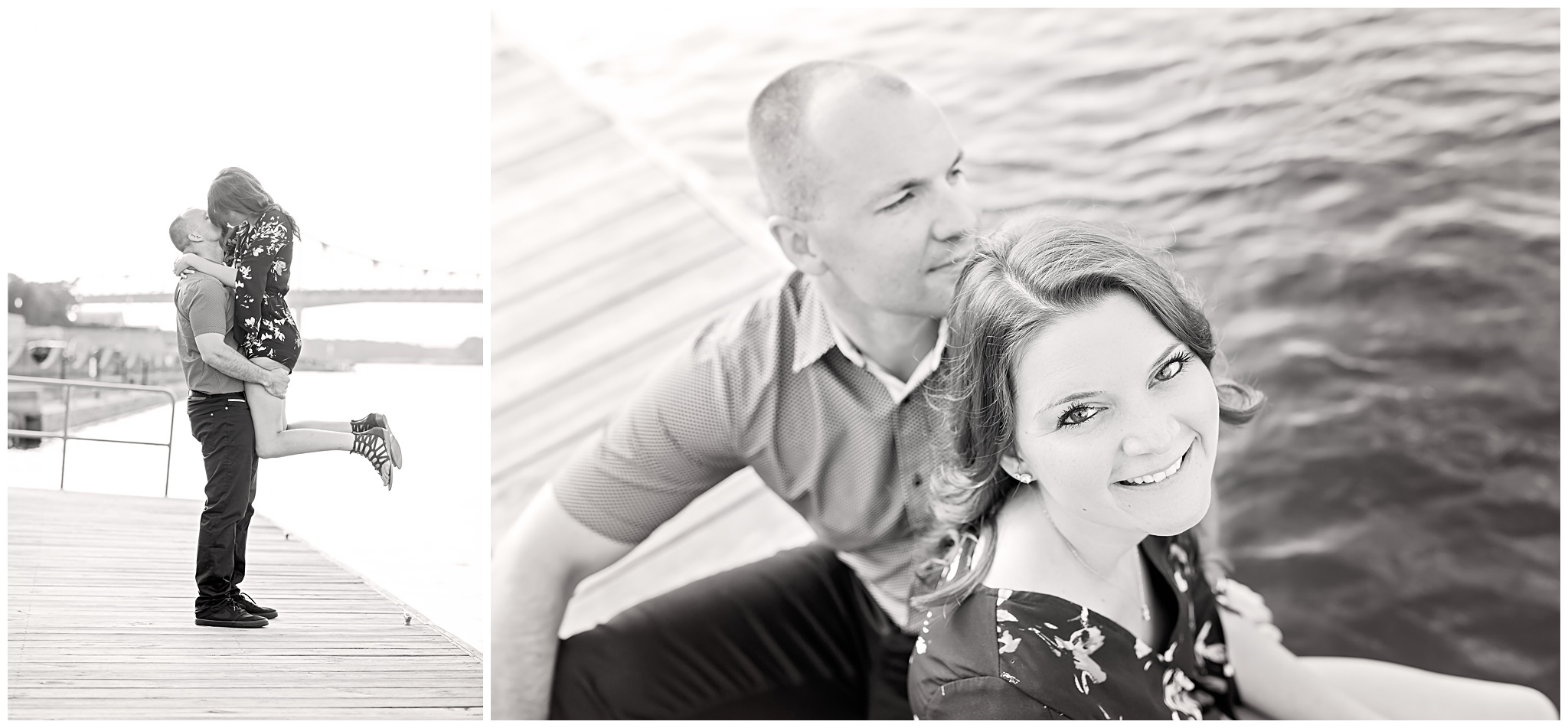 Levee Park Engagement Session