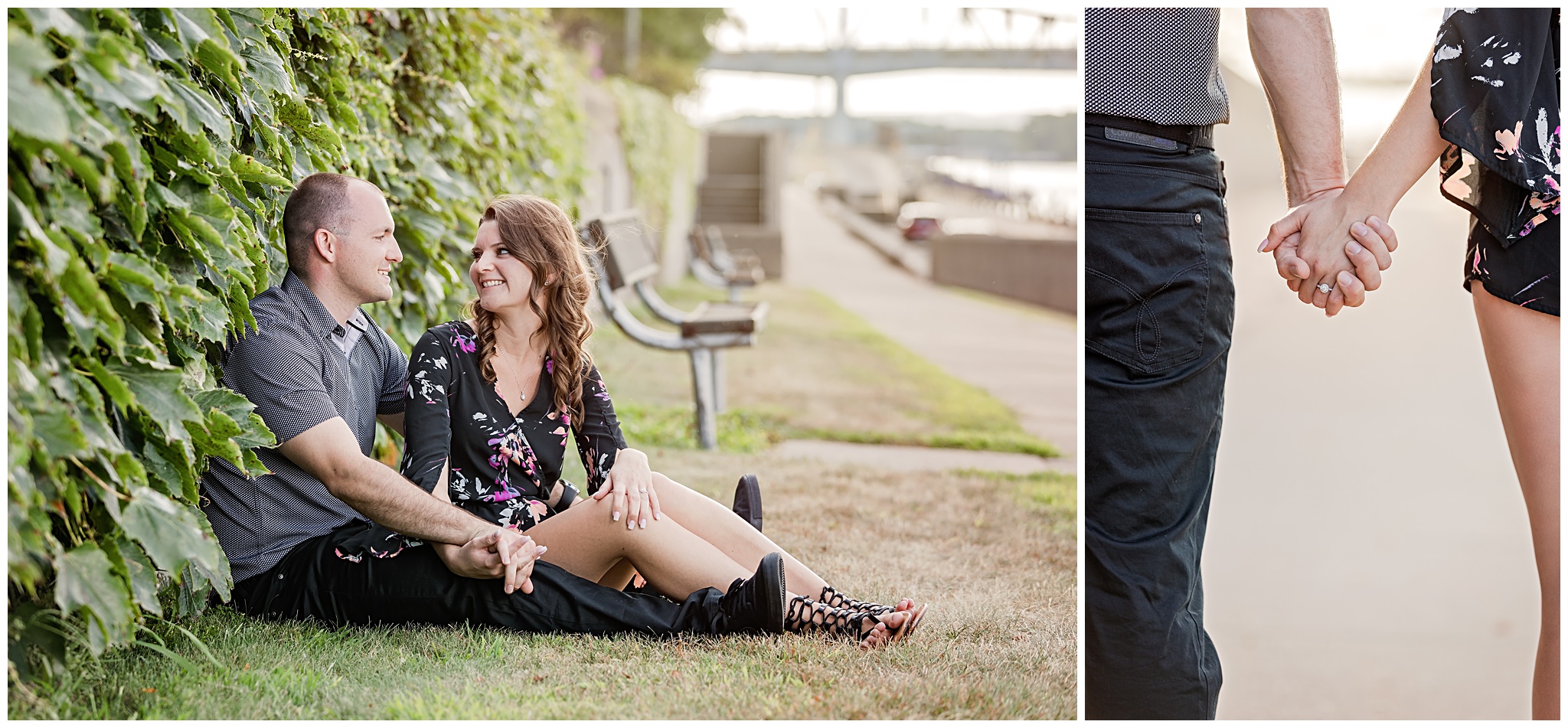 Levee Park Engagement Session