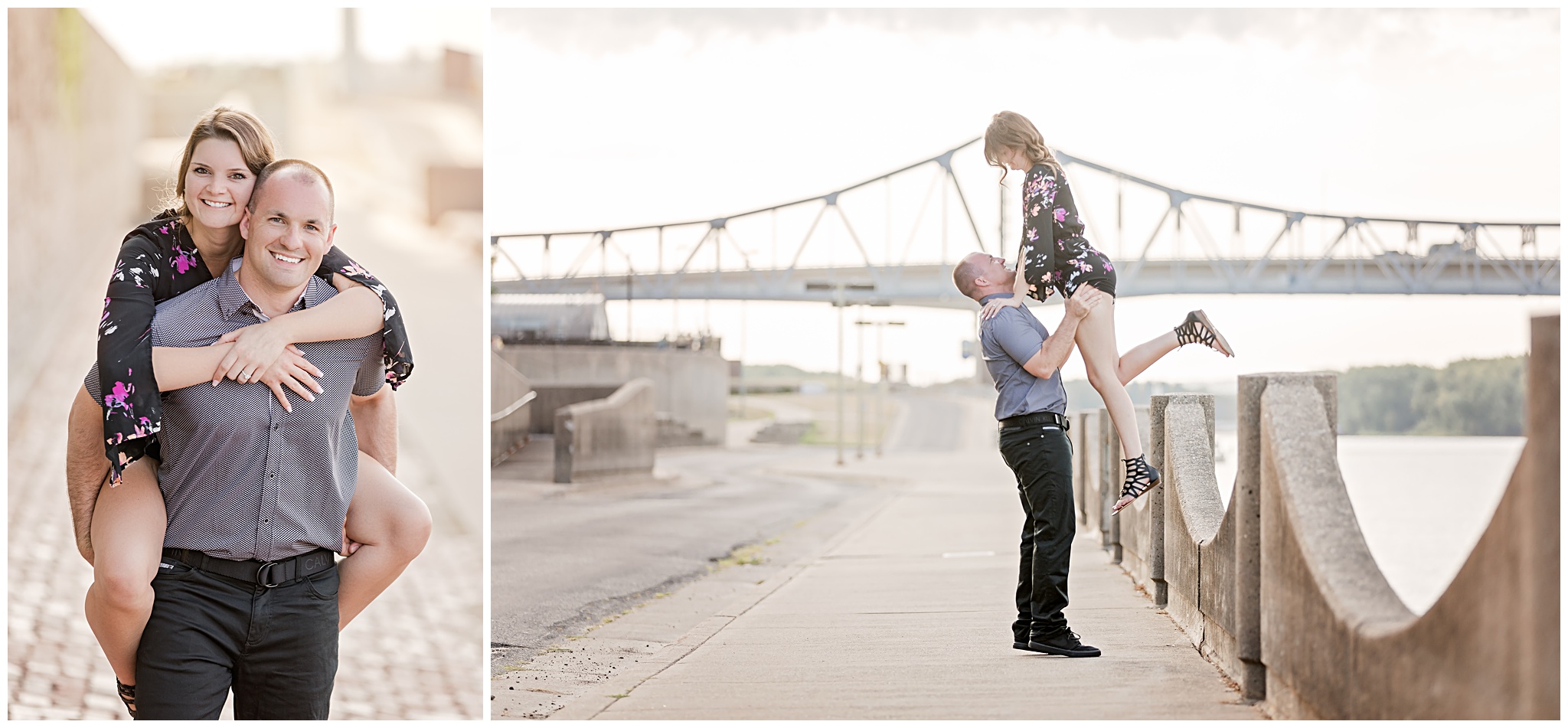 Levee Park Engagement Session