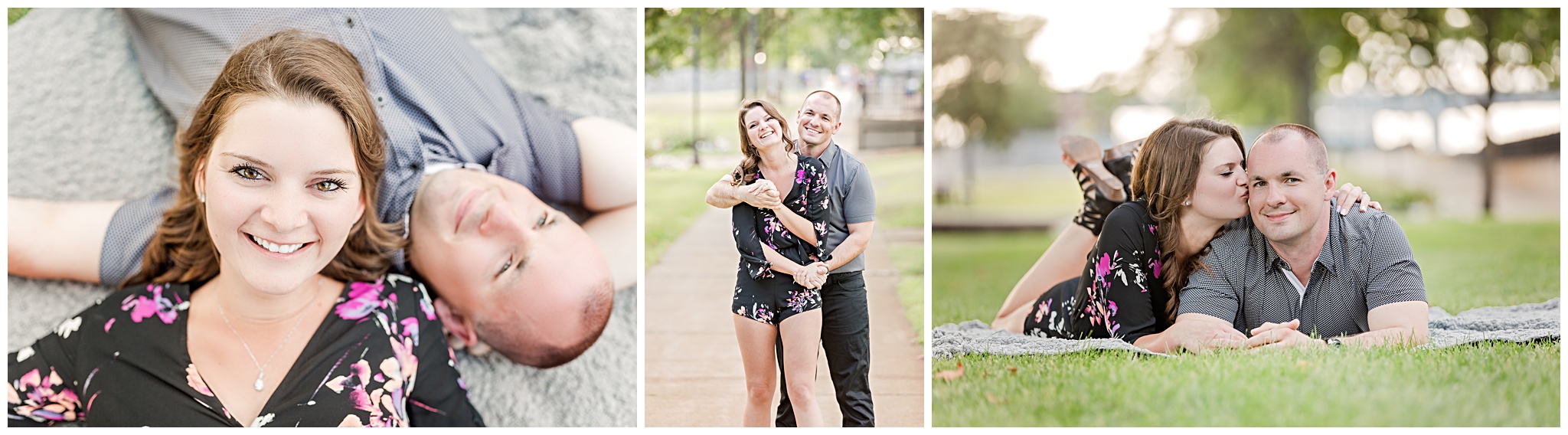 Levee Park Engagement Session