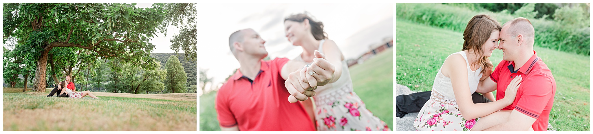 Levee Park Engagement Session