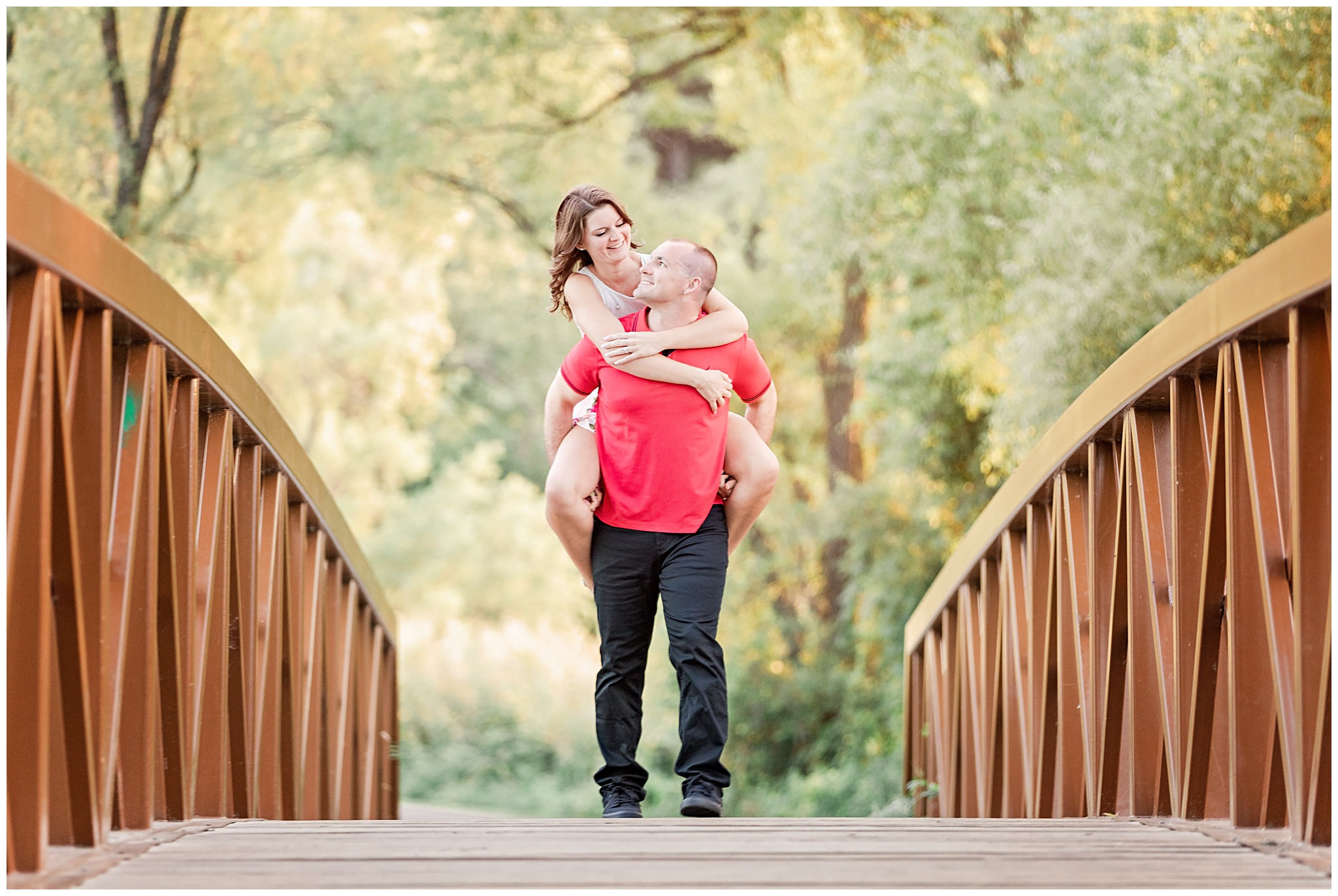 Levee Park Engagement Session