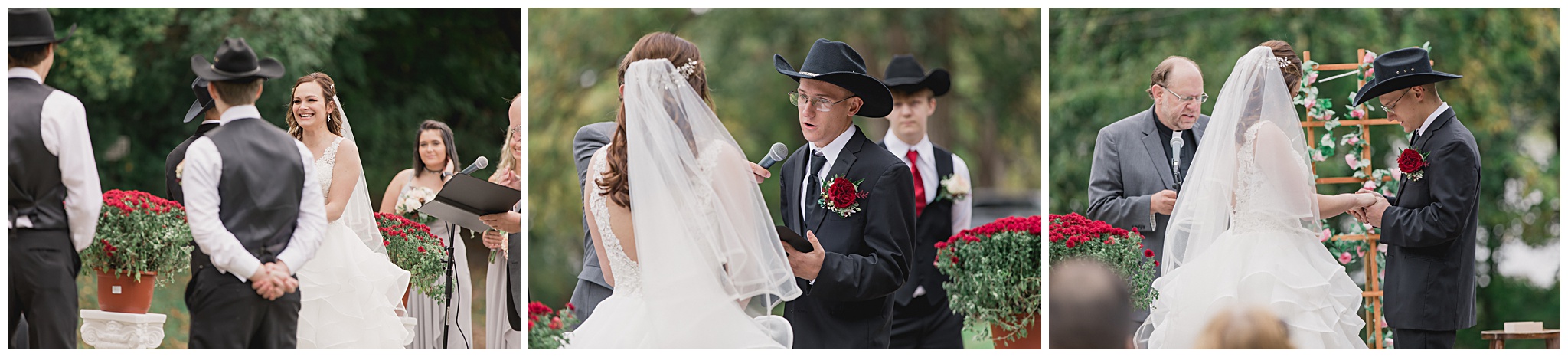 Holzing Lodge Wedding Winona, MN