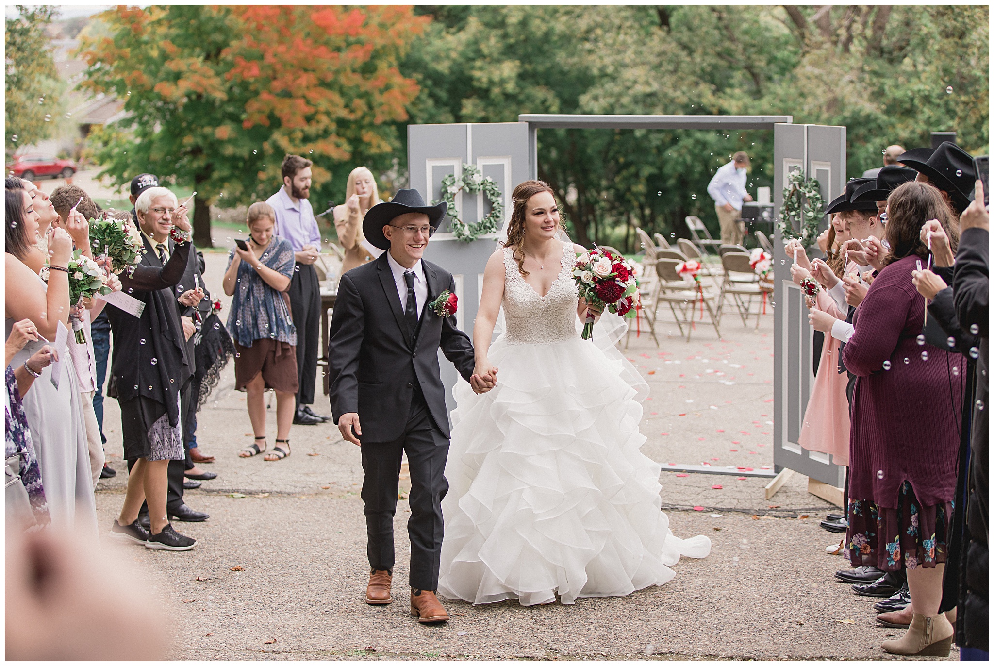 Holzing Lodge Wedding Winona, MN