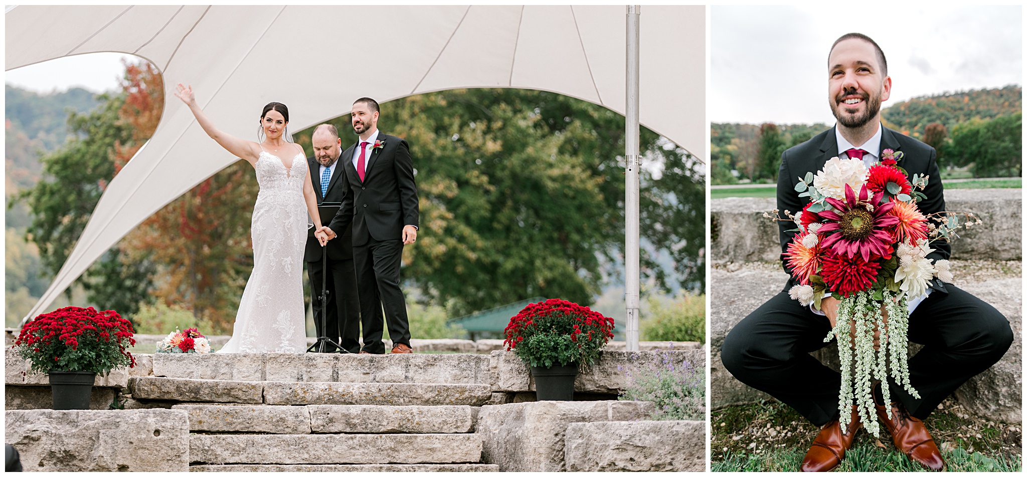 Unity Park Wedding Winona, MN