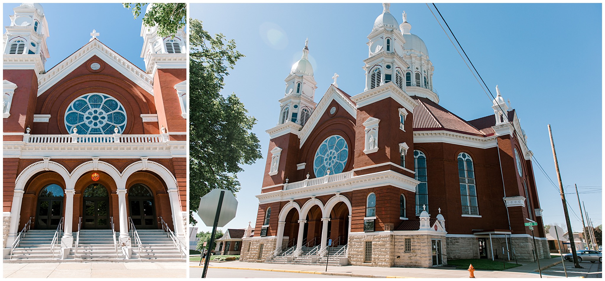 Basilica of St. Stanislaus Church Wedding Visions Event Center Winona Minnesota