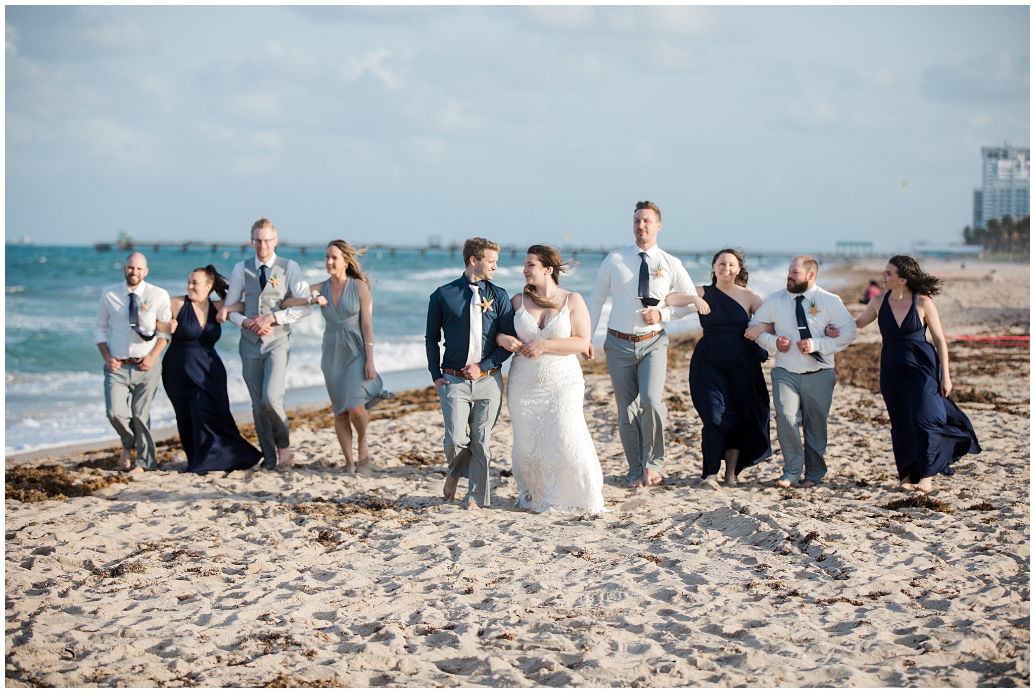 The Plunge Beach Resort Wedding Ft. Lauderdale Florida St. James Hotel Reception Volkman Photography