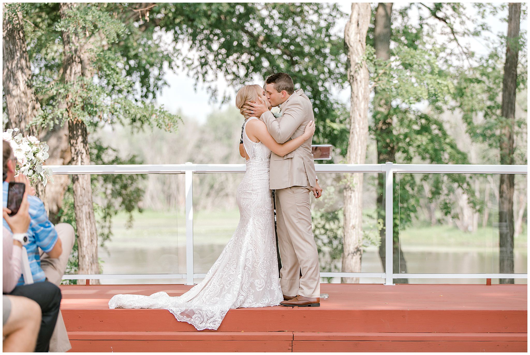 Celebrations on the River wedding by Volkman Photography