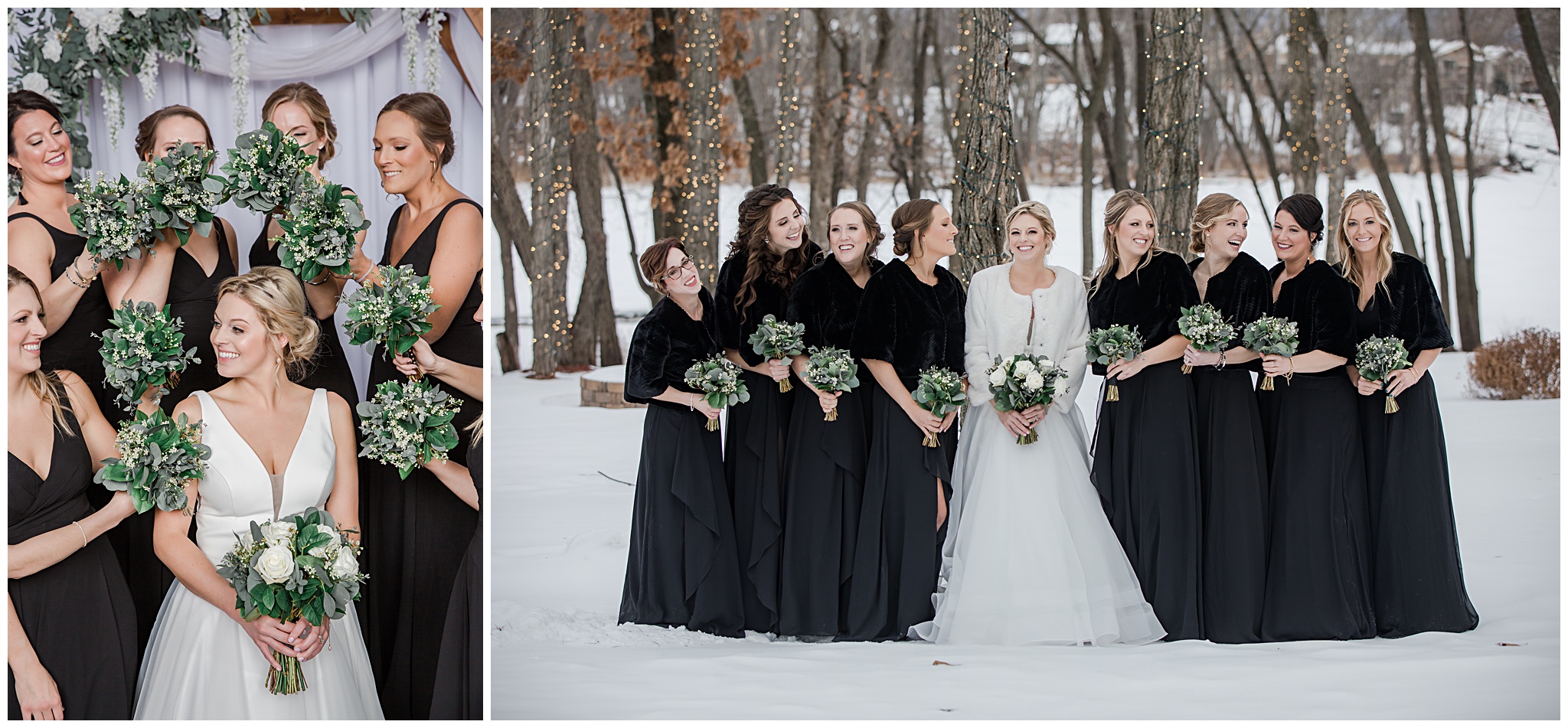 Winter Wedding by Volkman Photography