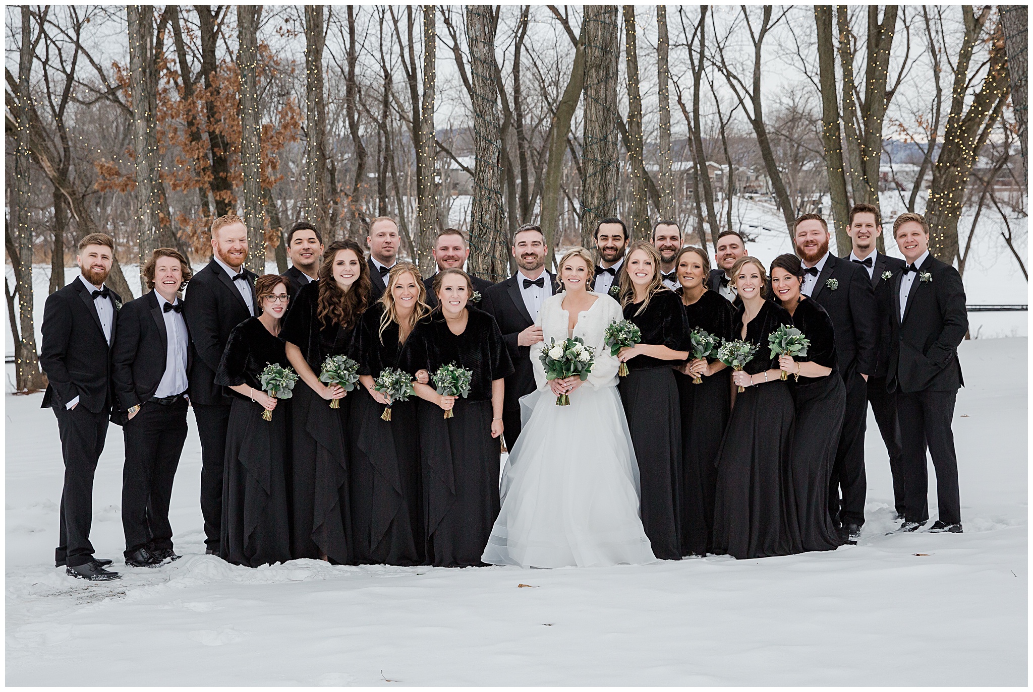Winter Wedding by Volkman Photography