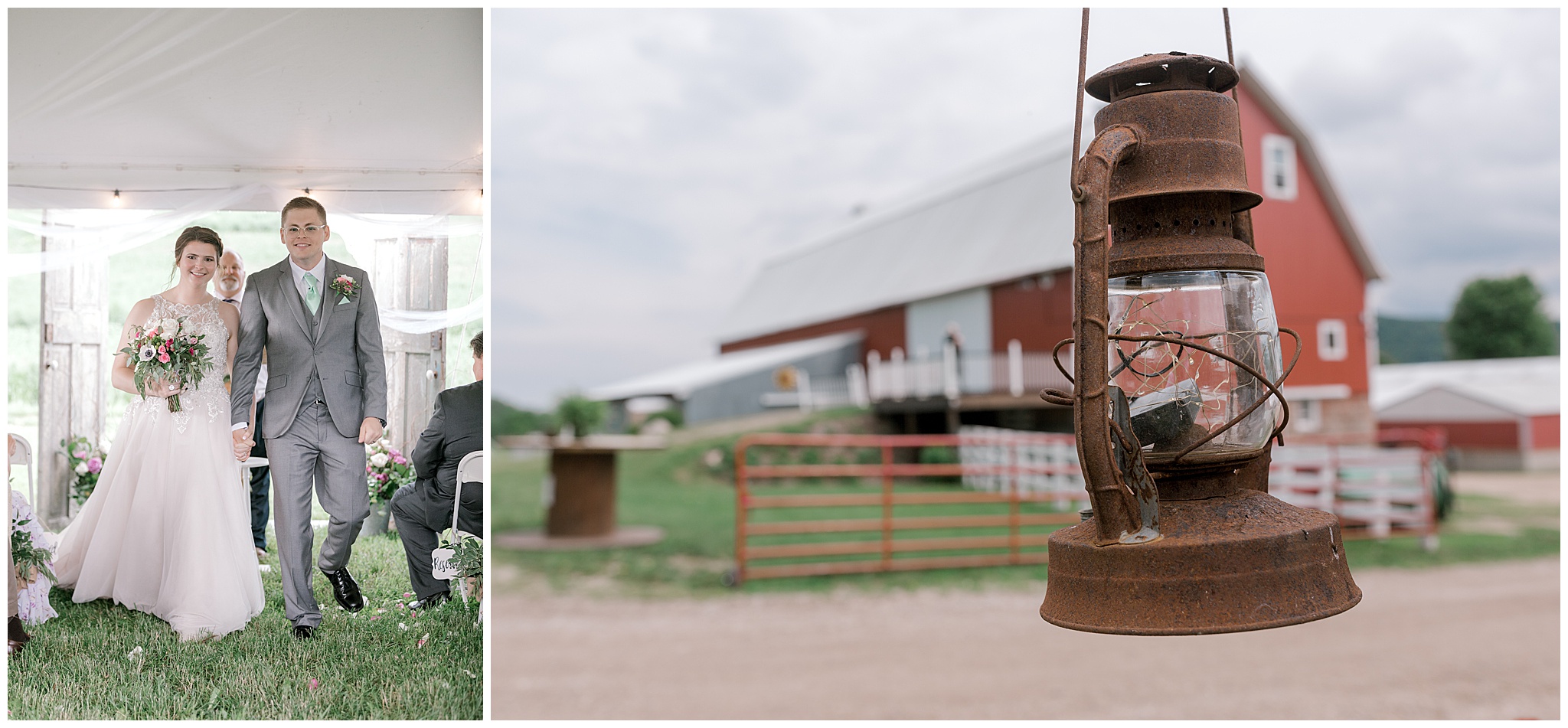 Barn at Cedar Knoll Wedding by Volkman Photography Winona Minnesota