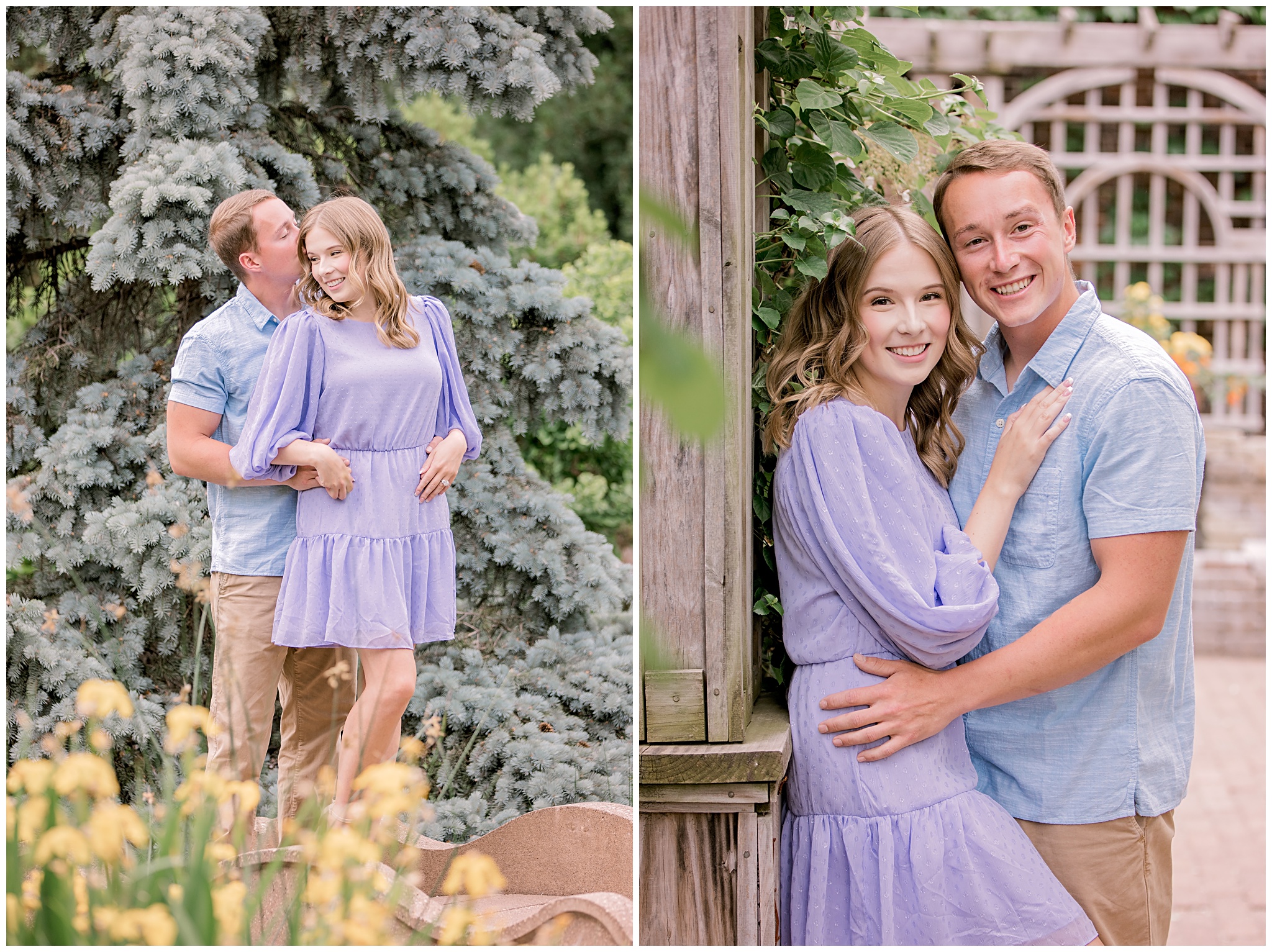 Nature-Inspired Engagement Session La Crosse WI by Volkman Photography