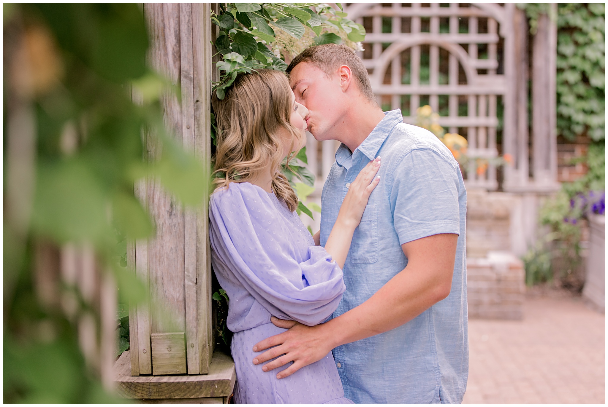 Nature-Inspired Engagement Session La Crosse WI by Volkman Photography