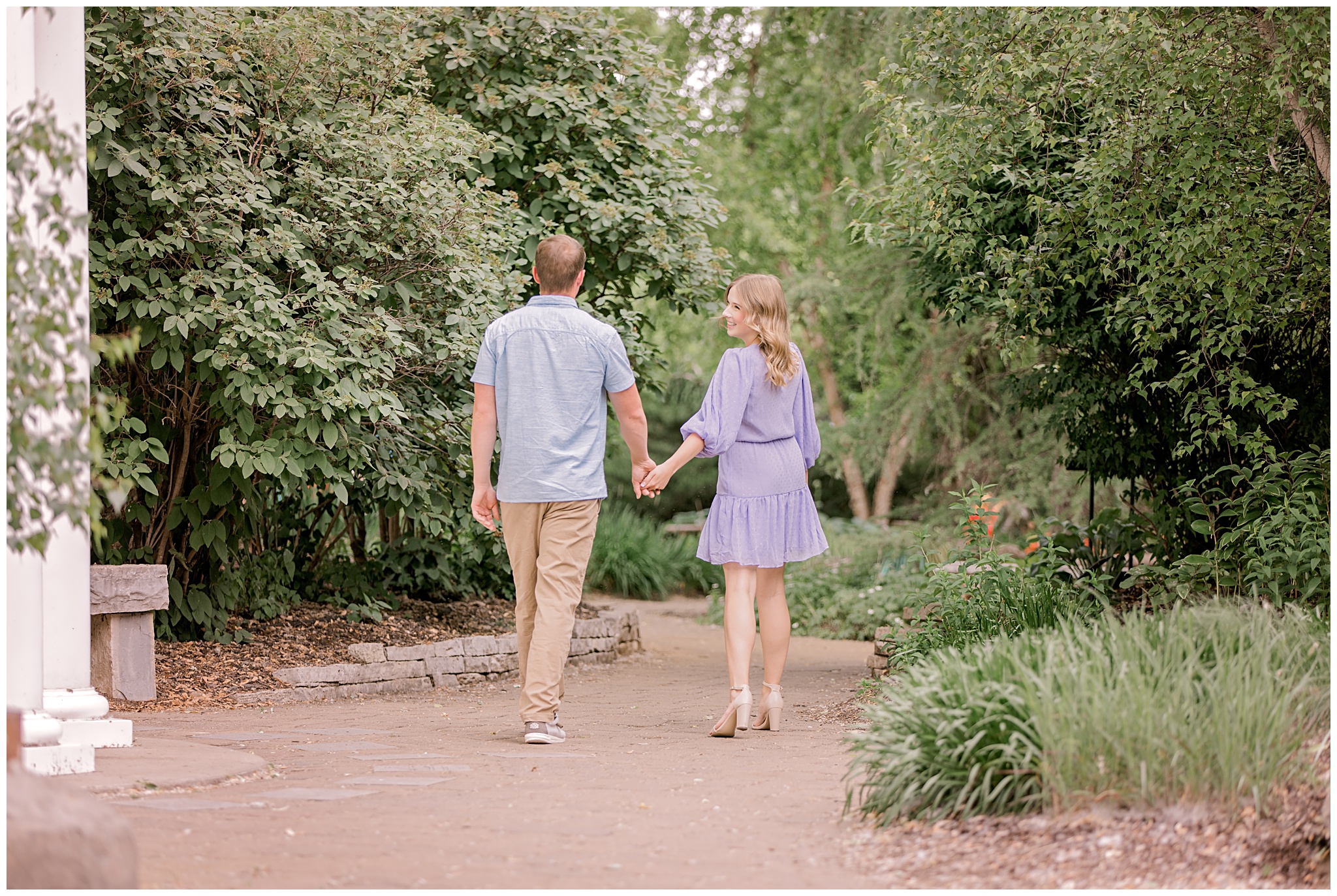 Nature-Inspired Engagement Session La Crosse WI by Volkman Photography