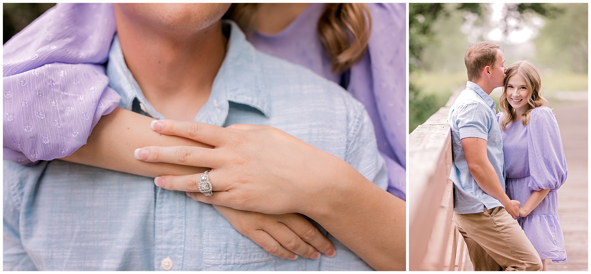 Nature-Inspired Engagement Session La Crosse WI by Volkman Photography