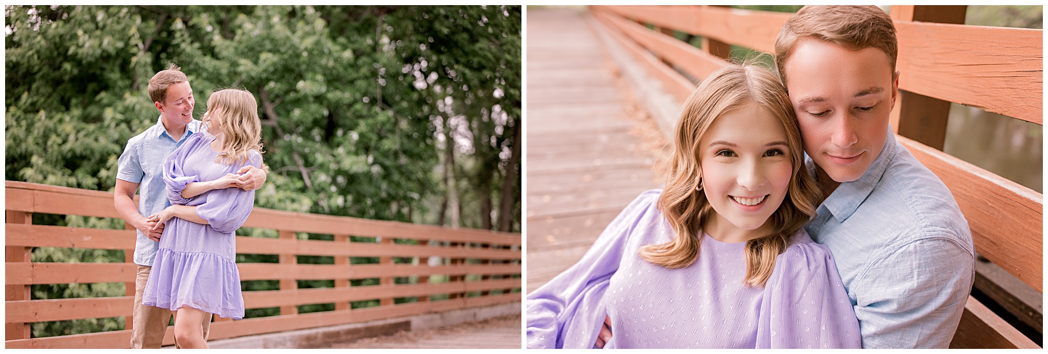 Nature-Inspired Engagement Session La Crosse WI by Volkman Photography