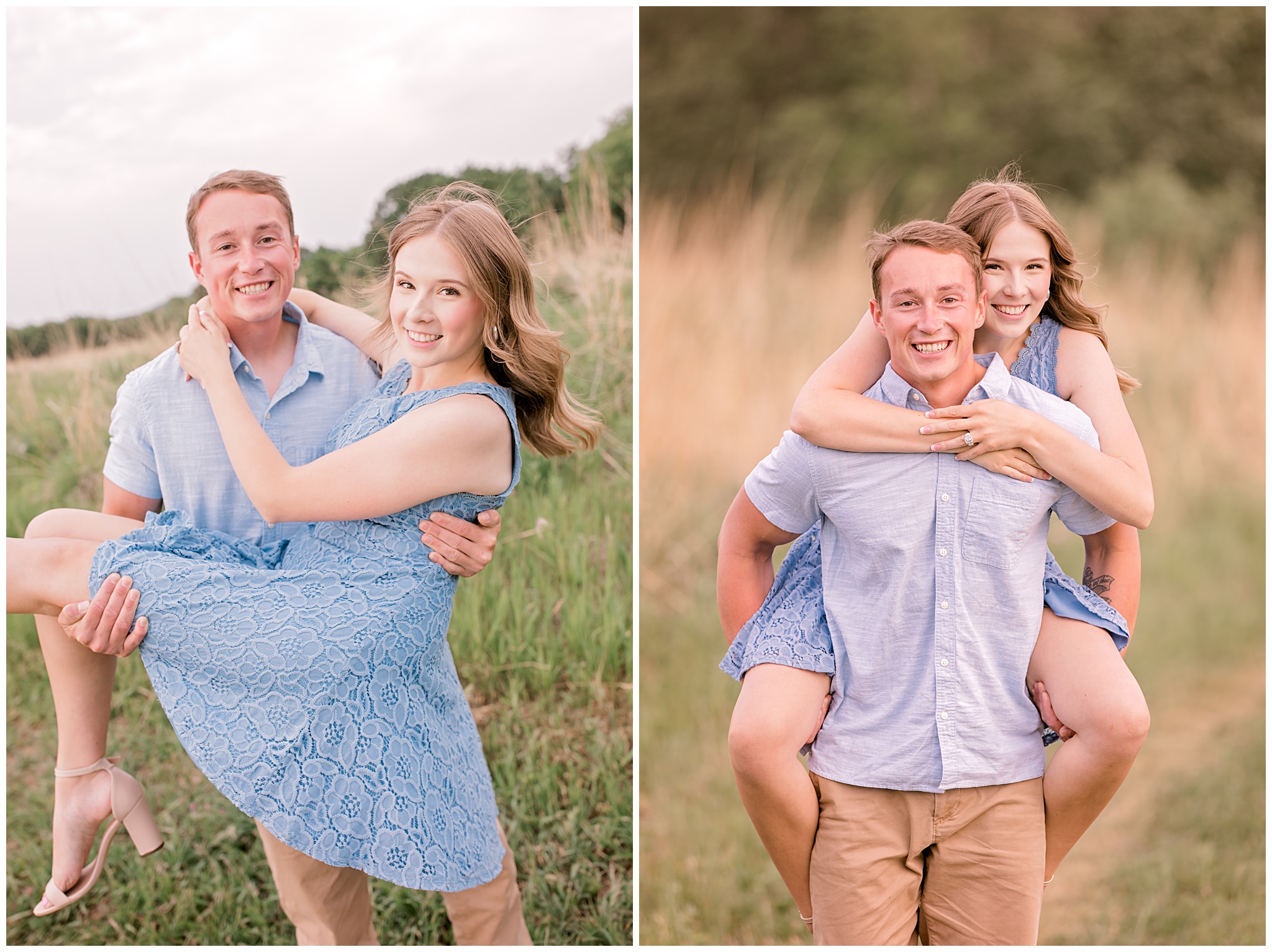 Nature-Inspired Engagement Session La Crosse WI by Volkman Photography