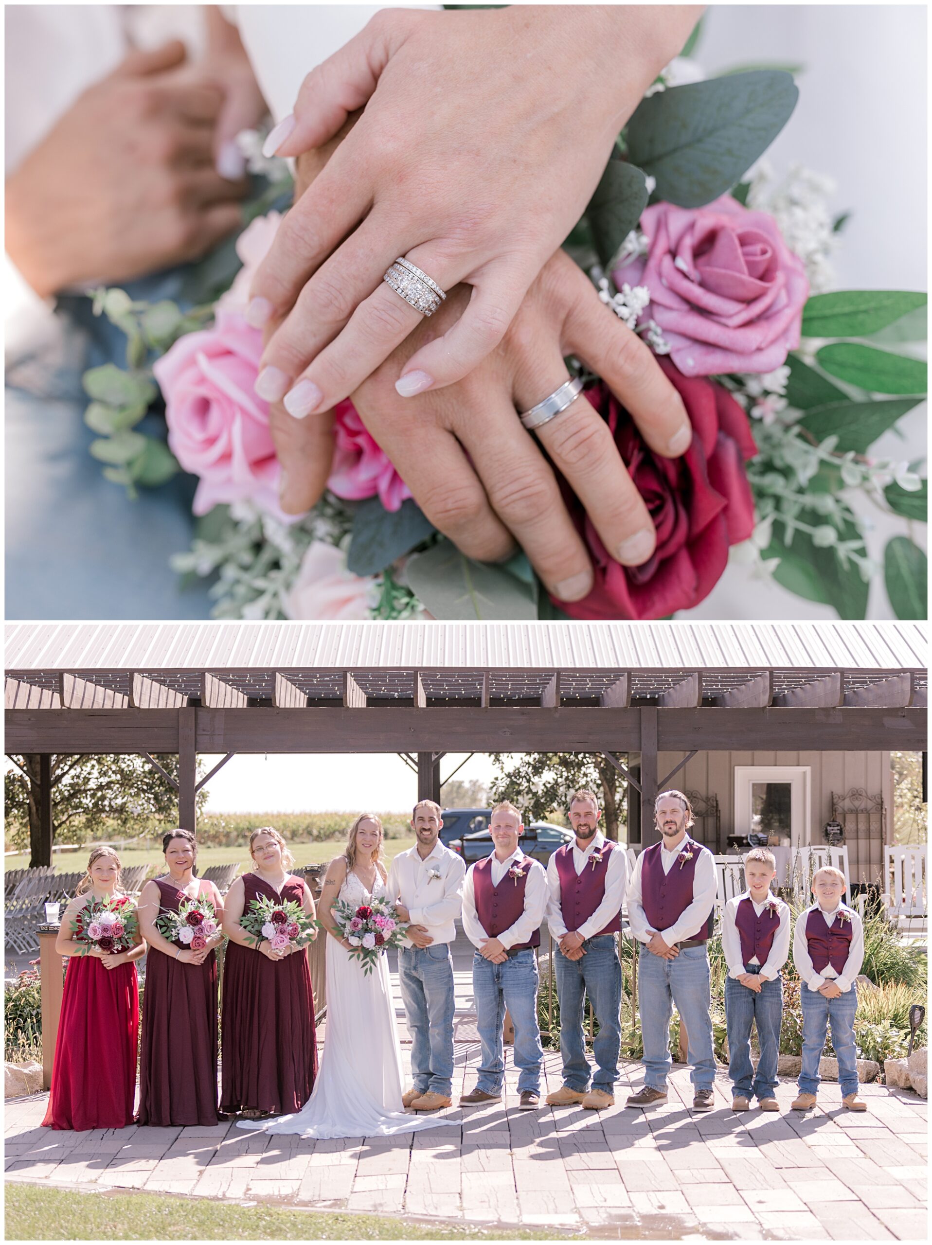 Crossings Center Wedding | Lewiston, MN by Volkman Photography