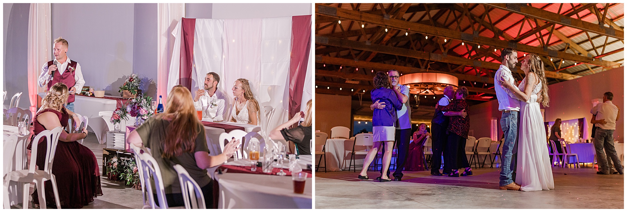 Crossings Center Wedding | Lewiston, MN by Volkman Photography