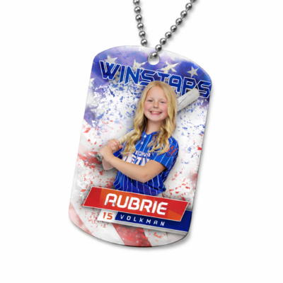 Volkman Photography Sports Dog Tag